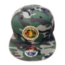 Snapback Cap with Metal Badge 1608